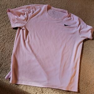 Nike pink t shirt